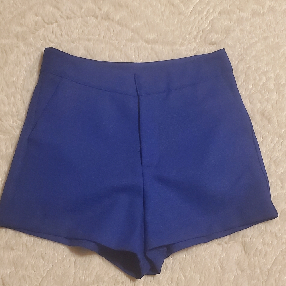 Stylish Blue Women's Shorts